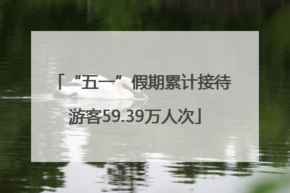 “五一”假期累计接待游客59.39万人次