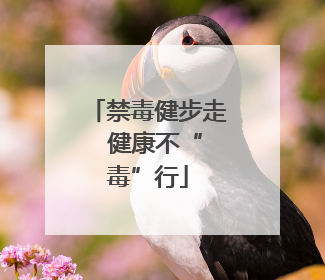禁毒健步走  健康不“毒”行