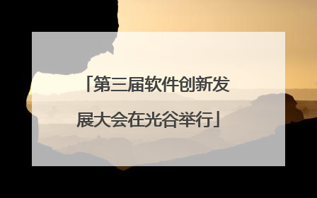 第三届软件创新发展大会在光谷举行