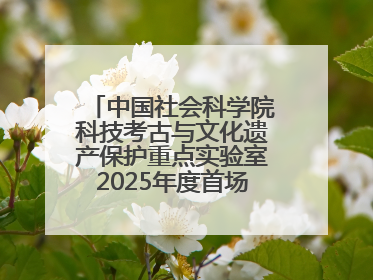 中国社会科学院科技考古与文化遗产保护重点实验室2025年度首场重大成果发布会在京举行