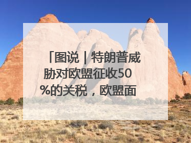 图说｜特朗普威胁对欧盟征收50%的关税，欧盟面临多重压力