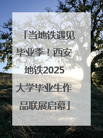 当地铁遇见毕业季！西安地铁2025大学毕业生作品联展启幕