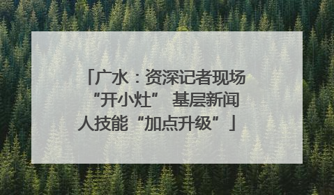 广水：资深记者现场“开小灶” 基层新闻人技能“加点升级”