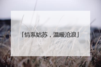 情系姑苏，温暖沧浪