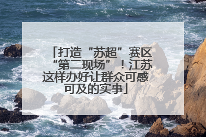 打造“苏超”赛区“第二现场”！江苏这样办好让群众可感可及的实事