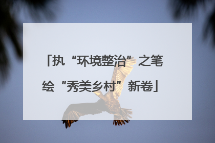 执“环境整治”之笔 绘“秀美乡村”新卷