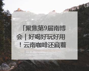 聚焦第9届南博会｜好喝好玩好用！云南咖啡还藏着多少惊喜？