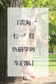 青海“七一”红色研学列车启航
