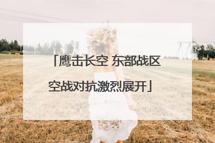 鹰击长空 东部战区空战对抗激烈展开