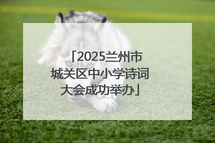 2025兰州市城关区中小学诗词大会成功举办
